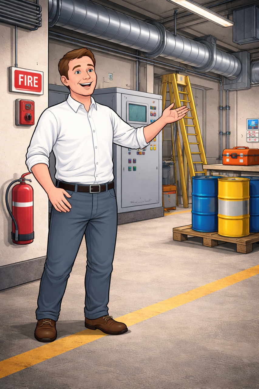 Tűzvédelmi szakvizsga kihelyezett