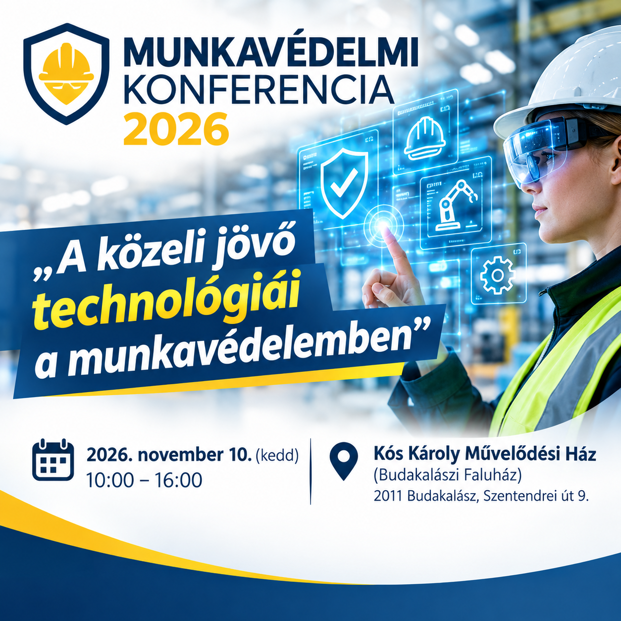 Munkavédelmi Szakmai Konferencia 2026 részvételi jegy 